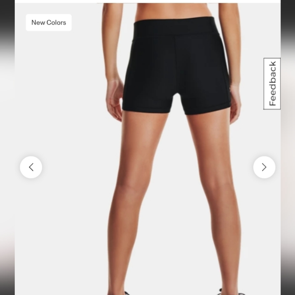 Under Armour Women's HeatGear® Mid-Rise Shorty‎